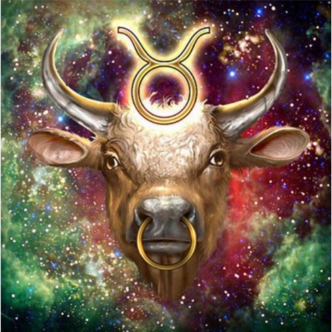 Zodiac Taurus - Paint with Diamonds