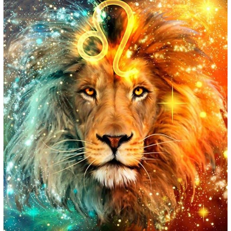 Zodiac Leo - Paint w...