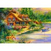 Beautiful House by the River