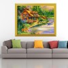 Beautiful House by the River