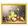 Bunch Of Grapes & some Fruits Painting
