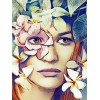 Woman Floral Art