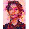 Colorful Portrait by Leonid Afremov