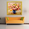 Pretty Flowers & Vase DIY Painting