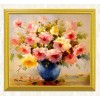 Pretty Flowers & Vase DIY Painting