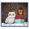 White Owl - Christmas Painting