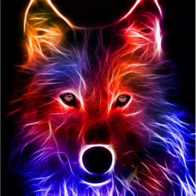 Wolf Spirit Art Diam...