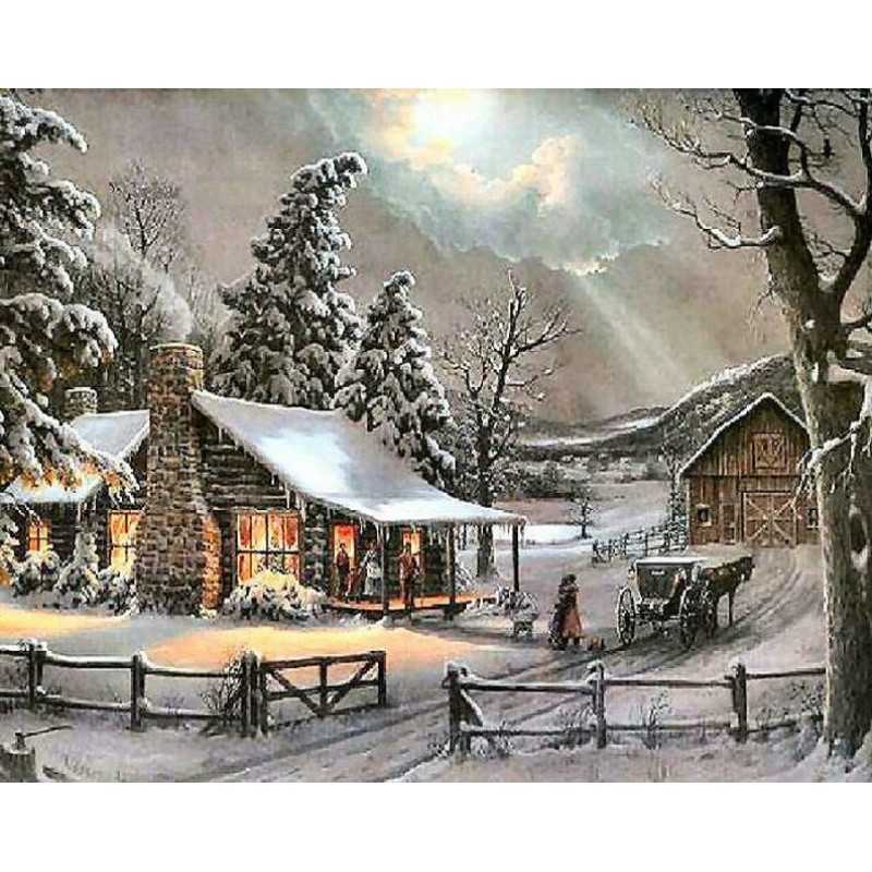 Winter Scene Diamond...