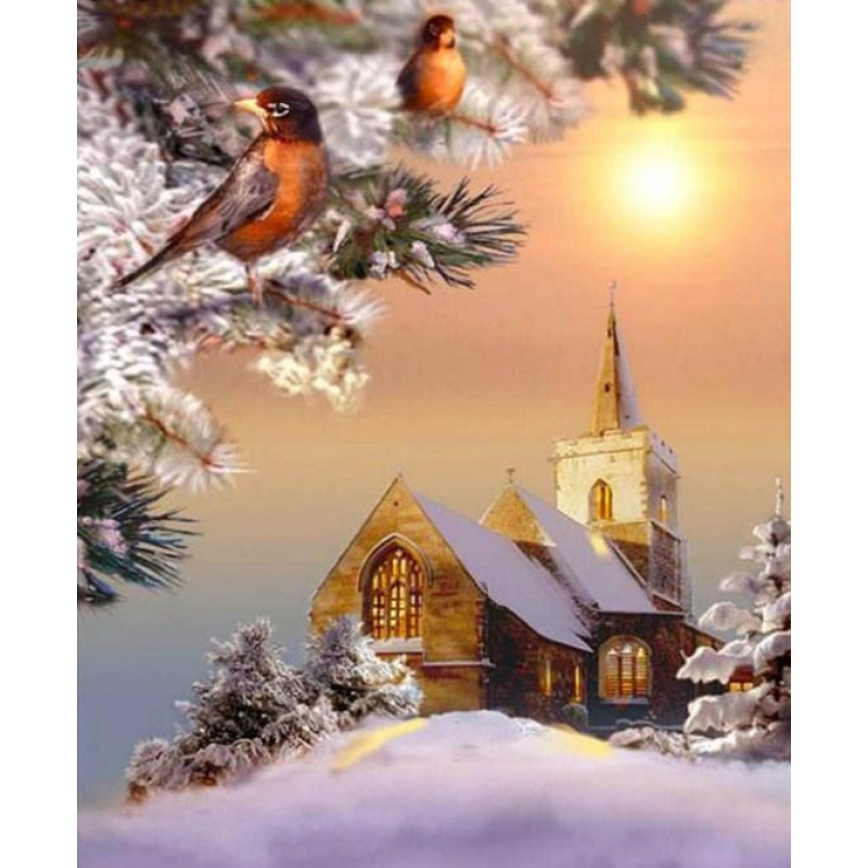 Winter evening &...