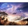 Windjammer Abstract Art