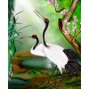 Whooping Crane Pair - Paint by Diamonds