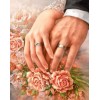 Couple Picking Roses