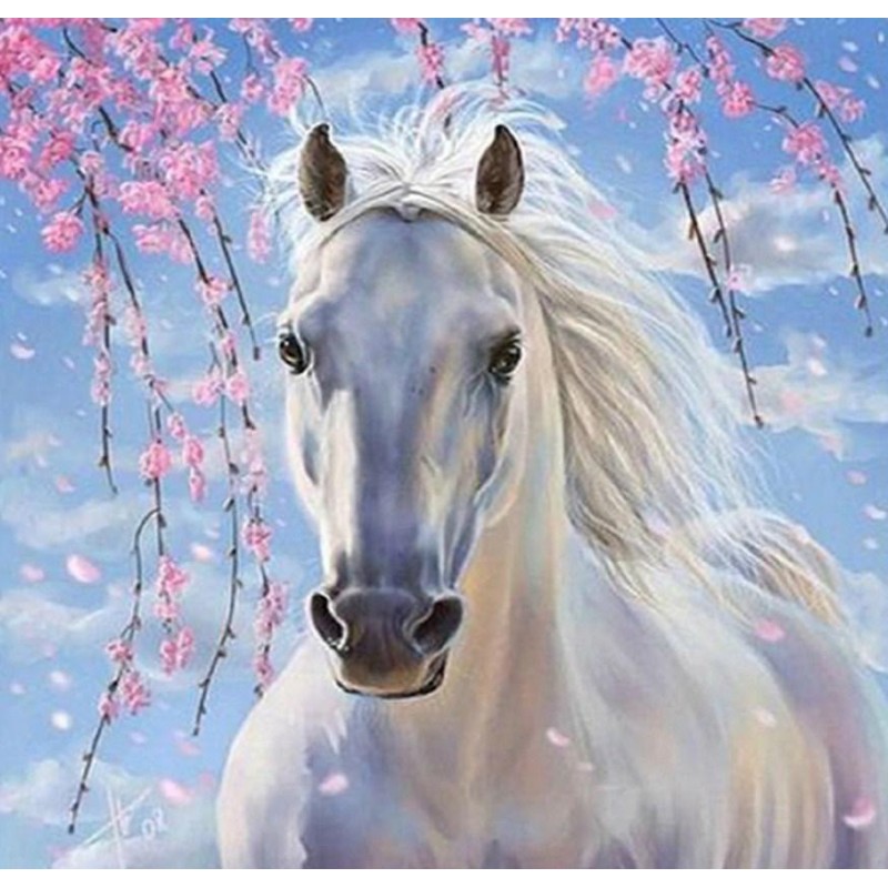 White Horse Painting...