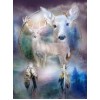 White Deer Dream Catcher