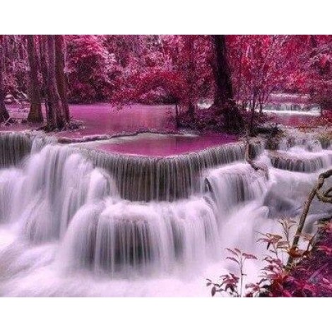 Waterfall Landscape Diamond Painting Kit