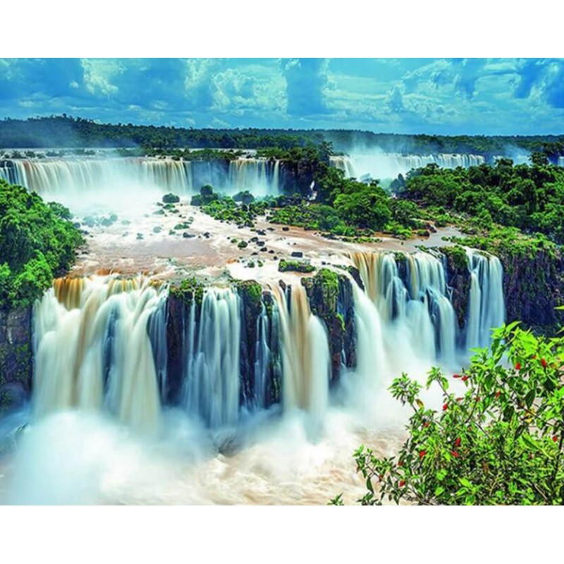 Waterfall DIY Painti...