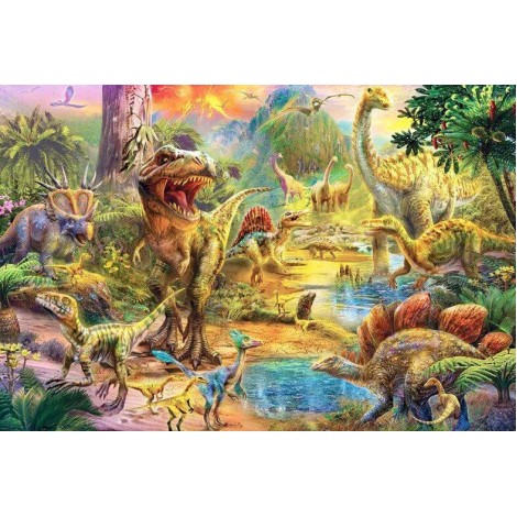 Jurassic Land Diamond Painting