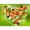 Vegetables Heart Paint by Diamonds