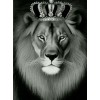 Crowned Lion Diamond Painting