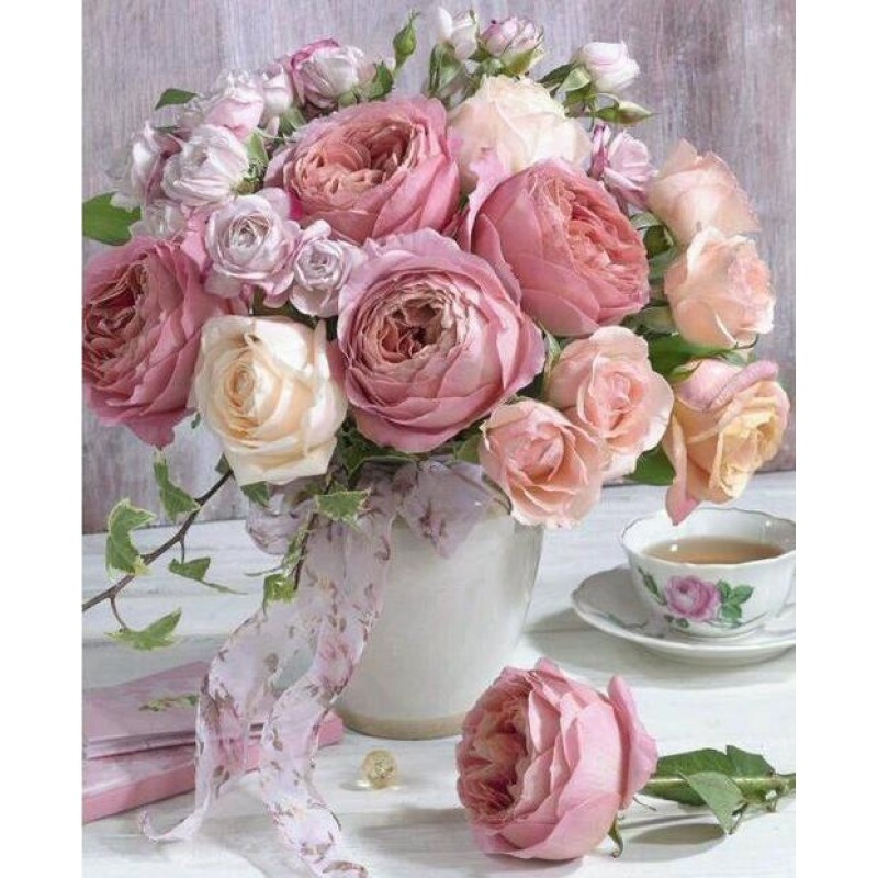 Vase Full of Roses