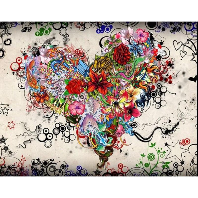 Valentine Floral Hea...