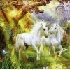 Unicorns Pair - Diamond Painting Kit