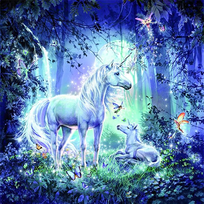 Unicorns in Forest D...