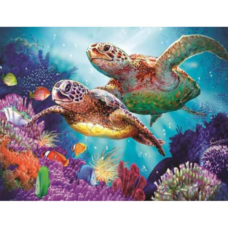 Turtles Pair - Paint...
