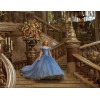 Stunning Lady Walking Down of Stairs