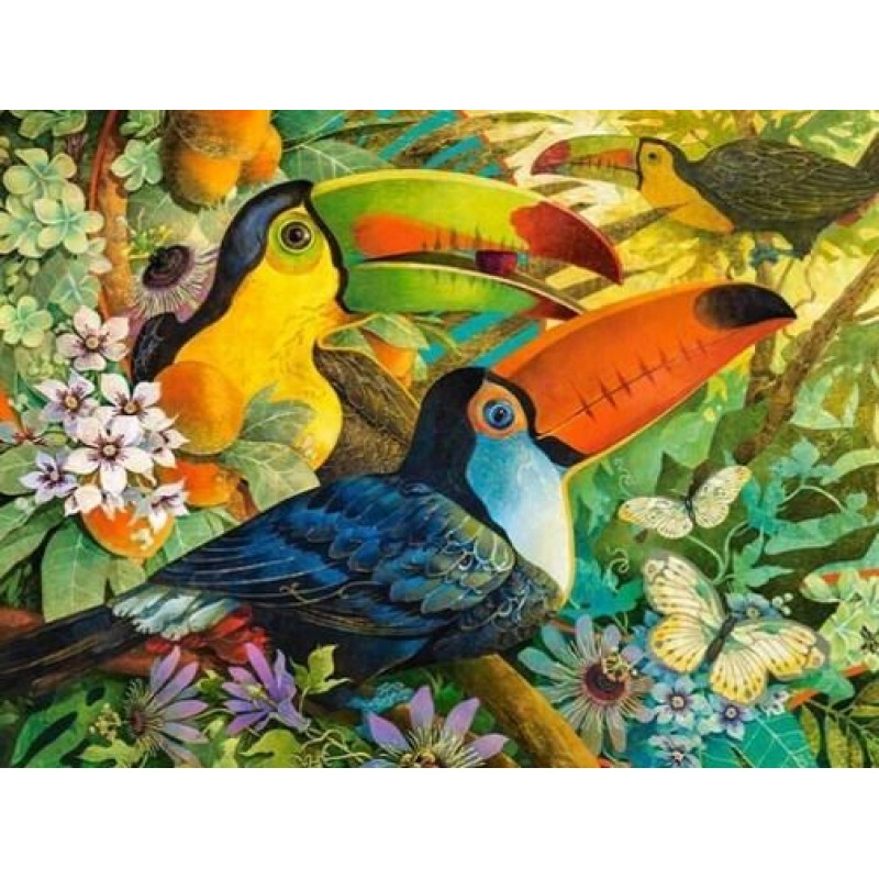 Toucans Sitting in F...