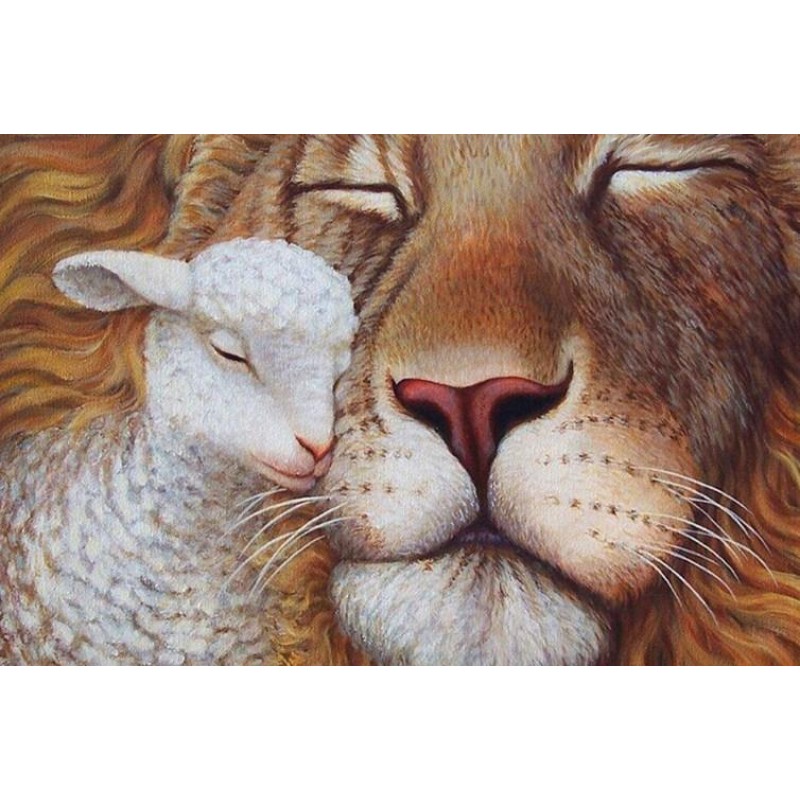 Lamb & Lion Diam...