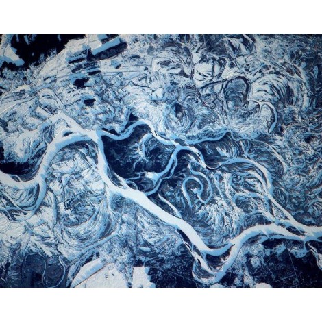 The Frozen Wild Dnieper River