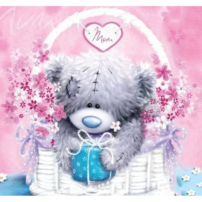 Teddy in the Basket