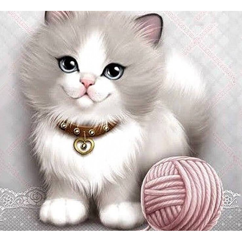 Sweet Kitty with Bal...