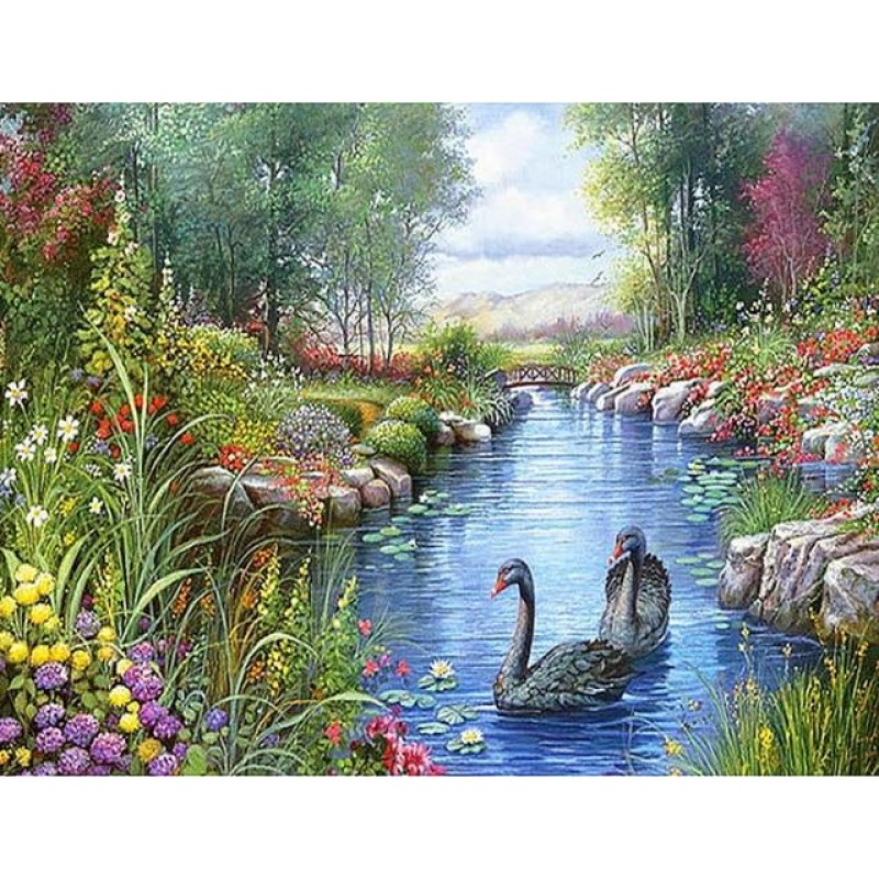 Swans in the Lake DI...