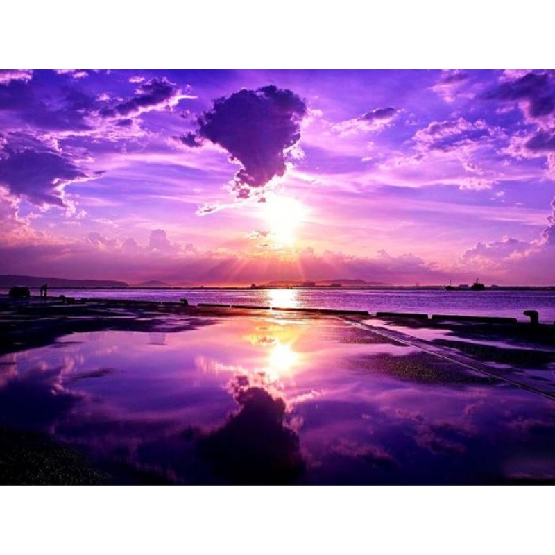 Sunset View DIY Diam...