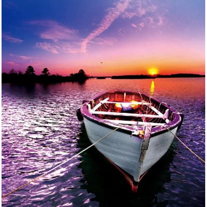 Sunset & Boat Di...