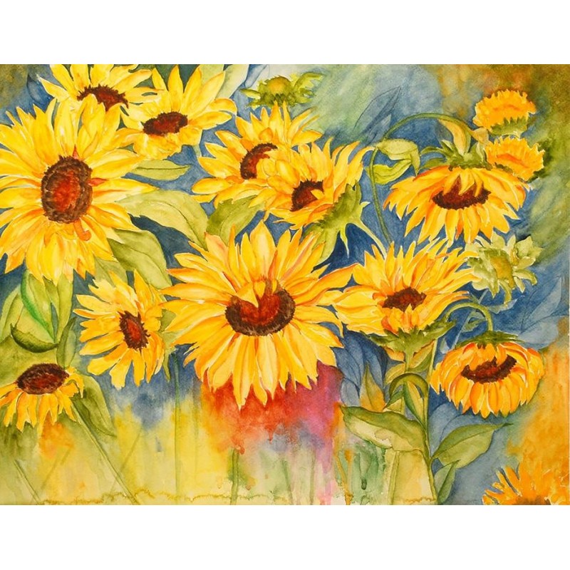 Sunflowers DIY Diamo...