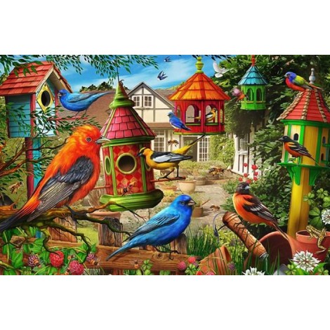 Birds Colony - Paint by Diamonds