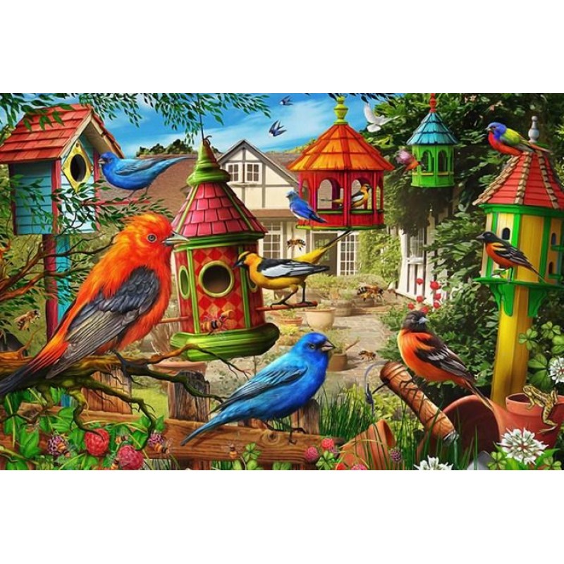 Birds Colony - Paint by D...