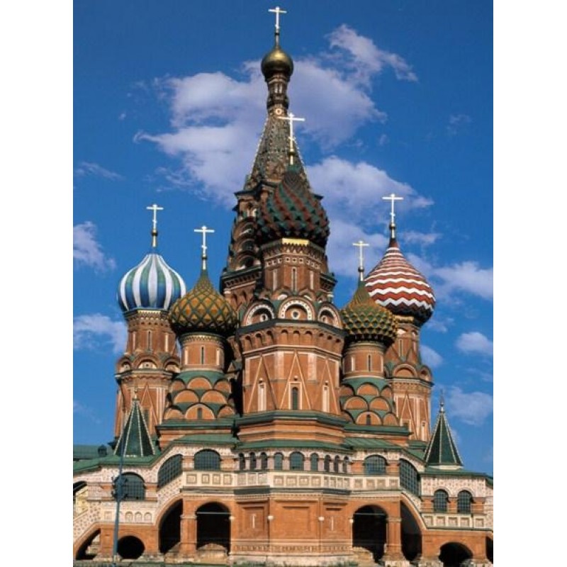 Cathedral in Moscow,...
