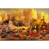 Stunning Landscapes & Houses DIY Paintings
