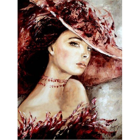 Stunning Lady Painting Kit