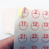 Stickers for Labeling Diamonds Containers