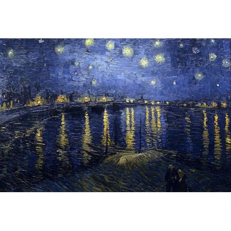 Starry Night Over the Rhone - Van Gogh