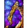 Stained Glass Disney Rapunzel - DIY Painting Kit