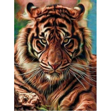 Staggering Tiger Diamond Painting Kit