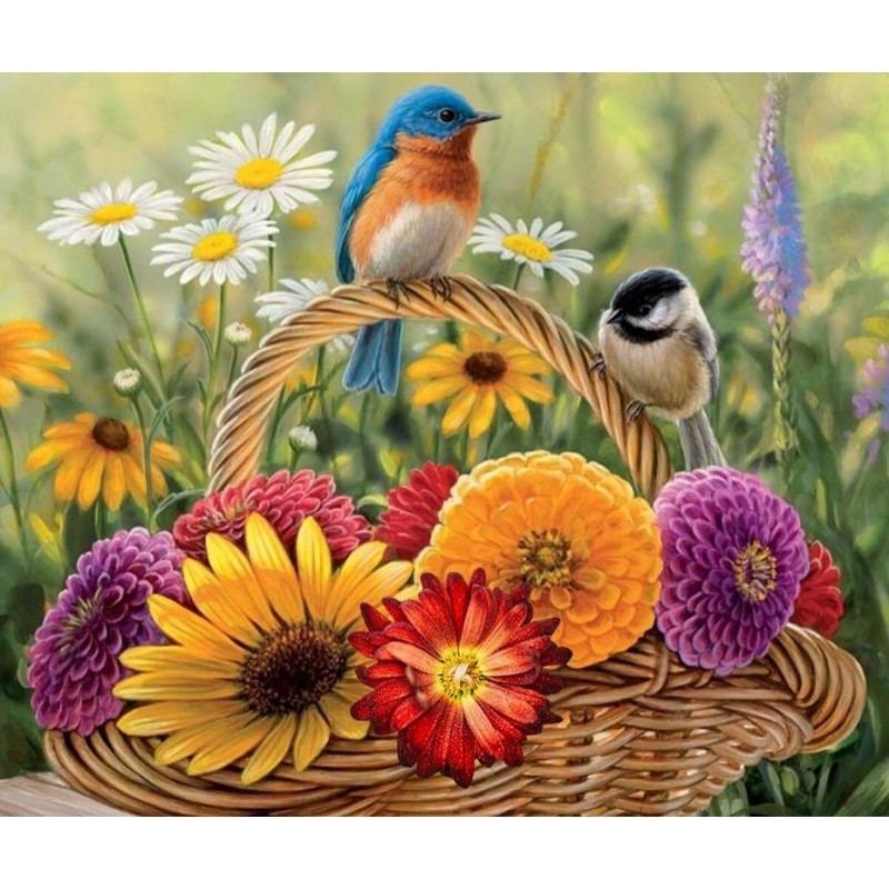 Sparrows & Flowe...