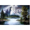 Snowy Mountain & Lake