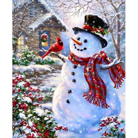 Snowman Diamond art Kit - [USA SHIPPING]
